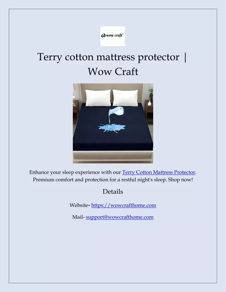 terry cotton mattress protector wow craft