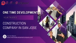 construction company in san jose