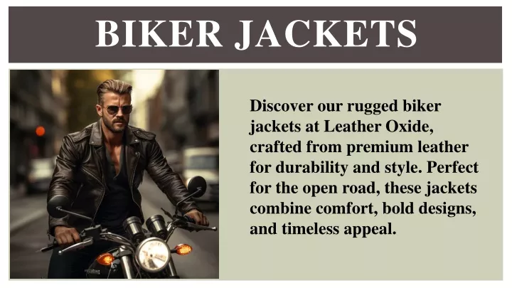 biker jackets