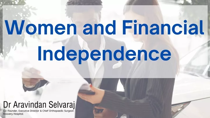 women and financial independence