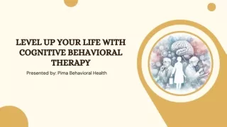 Level Up Your Life with Cognitive Behavioral Therapy