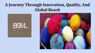 A Journey Through Innovation, Quality, And Global Reach