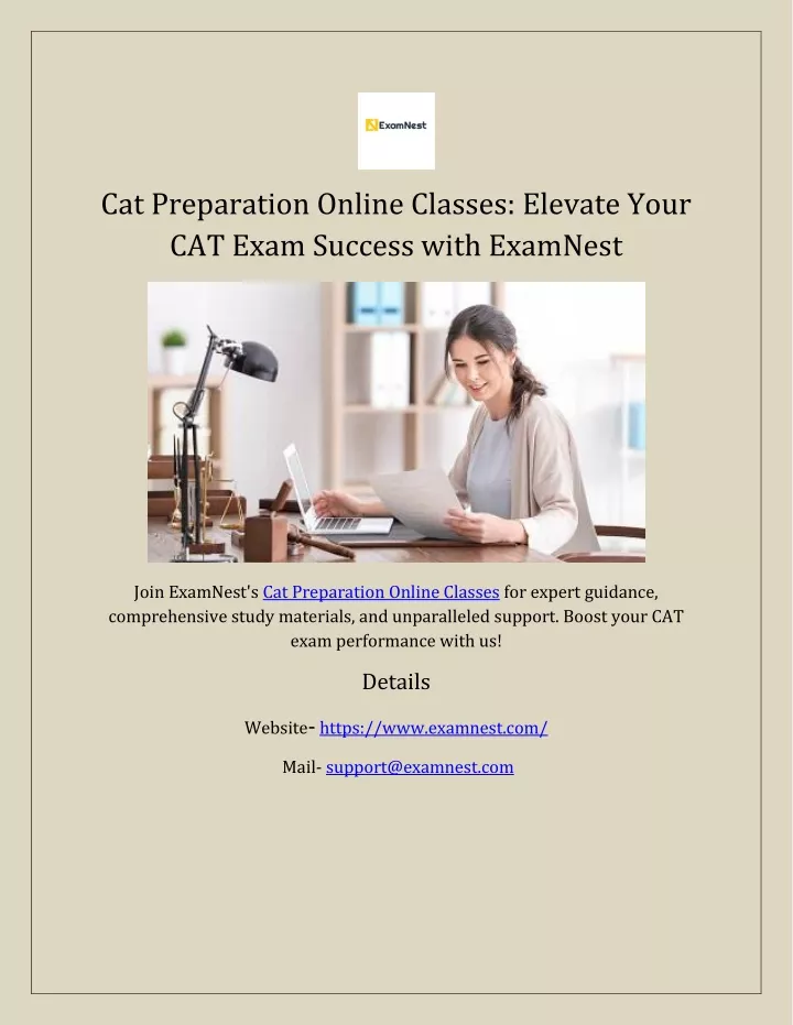 cat preparation online classes elevate your