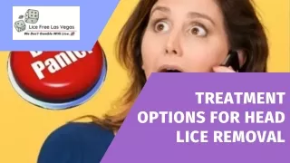Treatment Options for Head Lice Removal in Las Vegas