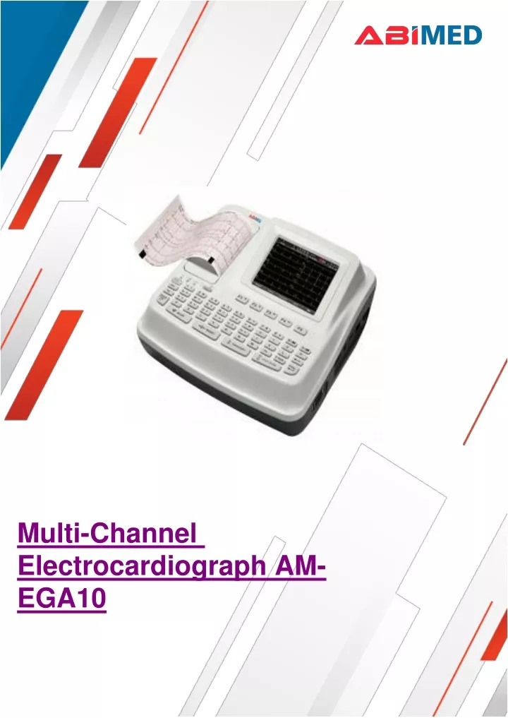 multi channel electrocardiograph am ega10