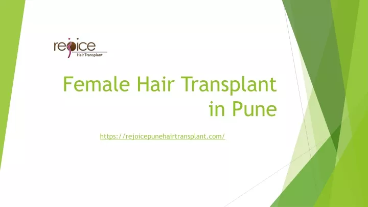 female hair transplant in pune