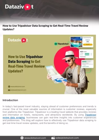 how to use tripadvisor data scraping to get real