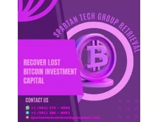 GET IN TOUCH WITH SPARTAN TECH GROUP RETRIEVAL FOR CRYPTO RECOVERY SERVICES