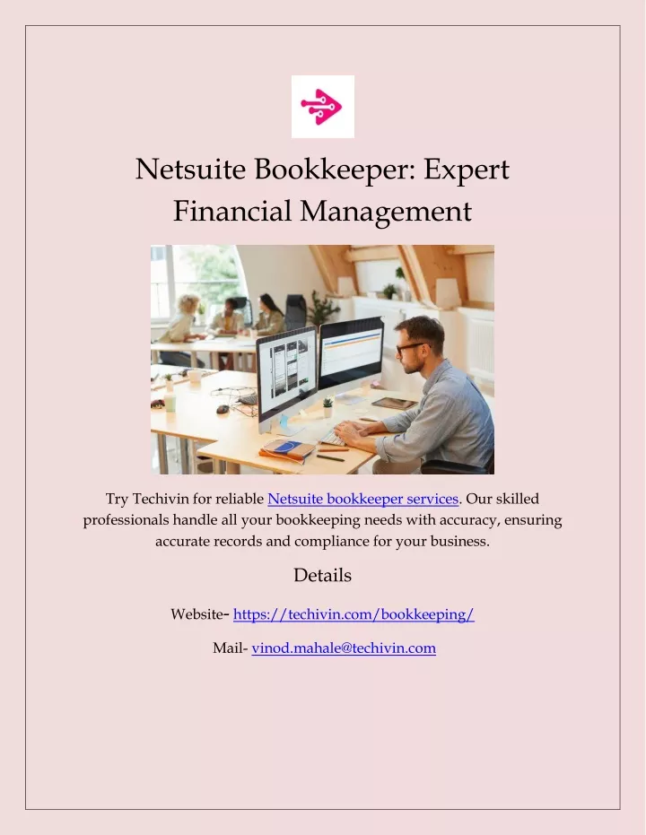 netsuite bookkeeper expert financial management