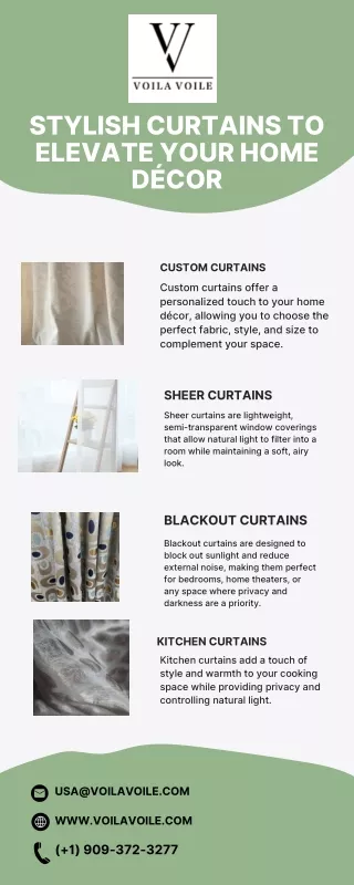 Stylish Curtains to Elevate Your Home Décor