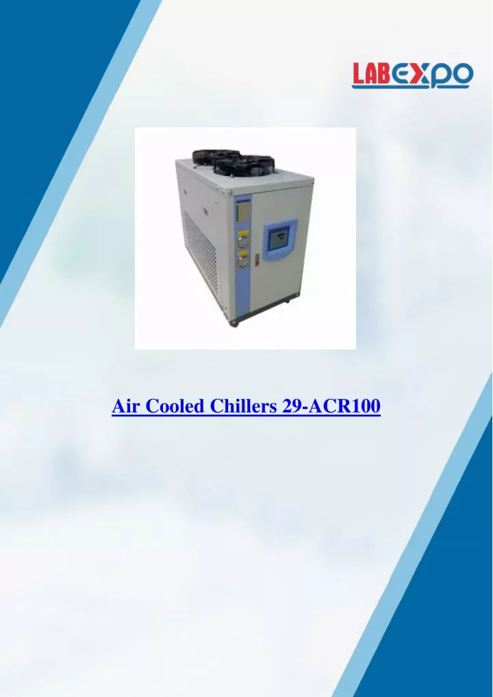 air cooled chillers 29 acr100