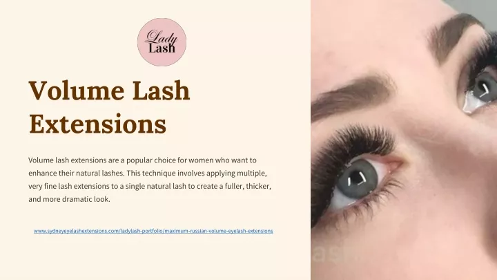 volume lash extensions