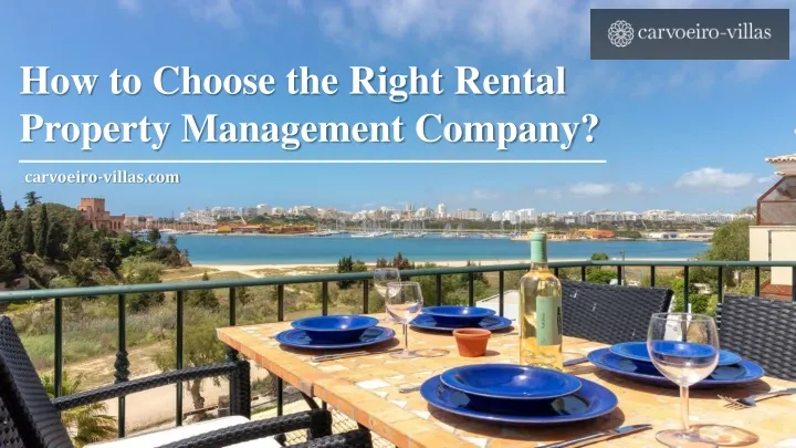 how to choose the right rental property