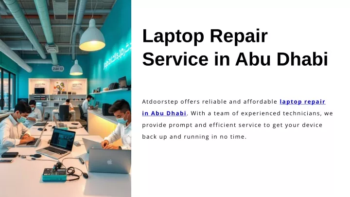 laptop repair service in abu dhabi