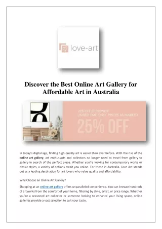 Buy Art Online | Love Art