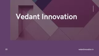 Vedant Innovation: Smart Packaging Solutions