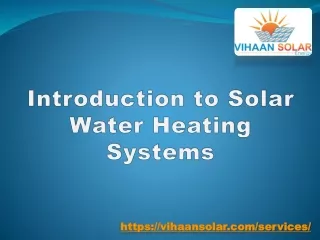 Solar Water Heating System