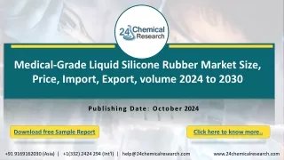 China Medical-Grade Liquid Silicone Rubber Market Global Outlook and Forecast 2024-2030