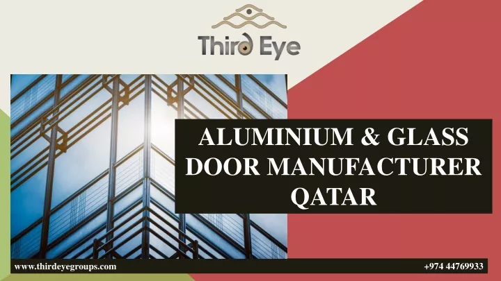 aluminium glass door manufacturer qatar