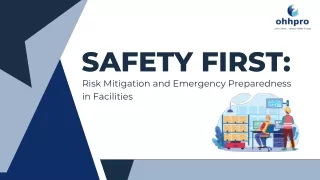 safety first risk mitigation and emergency