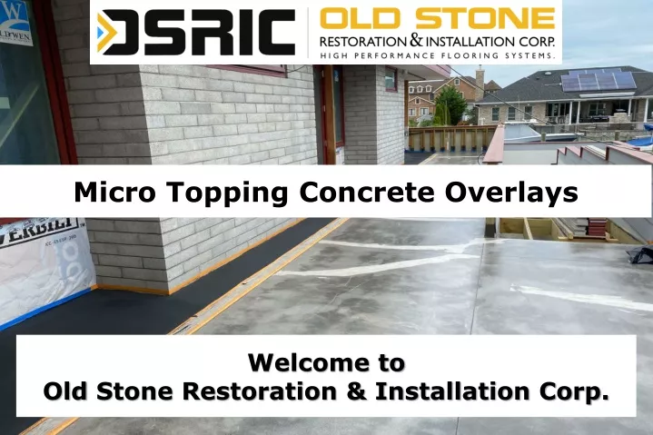 micro topping concrete overlays