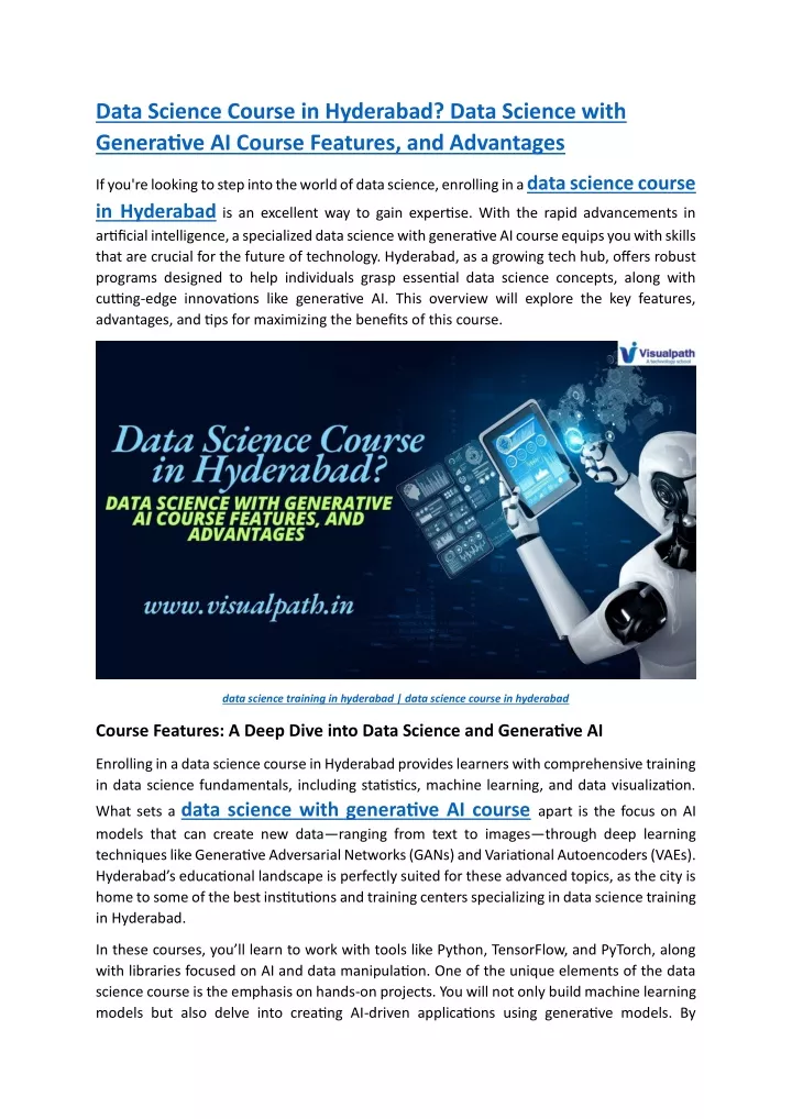 data science course in hyderabad data science