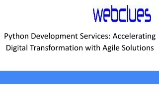 python development services accelerating digital