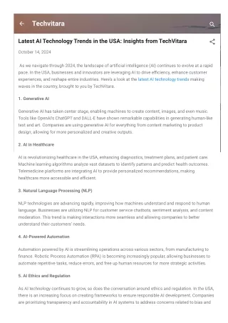 As we navigate through 2024, the landscape of artificial intelligence (AI) conti