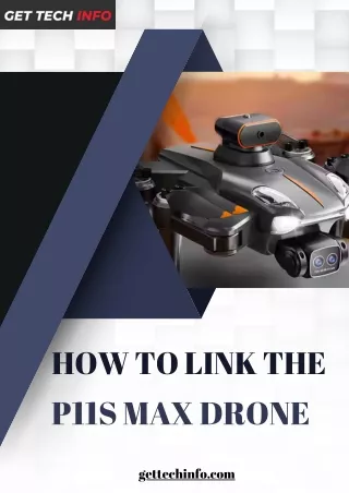 How To Link The p11s Max Drone