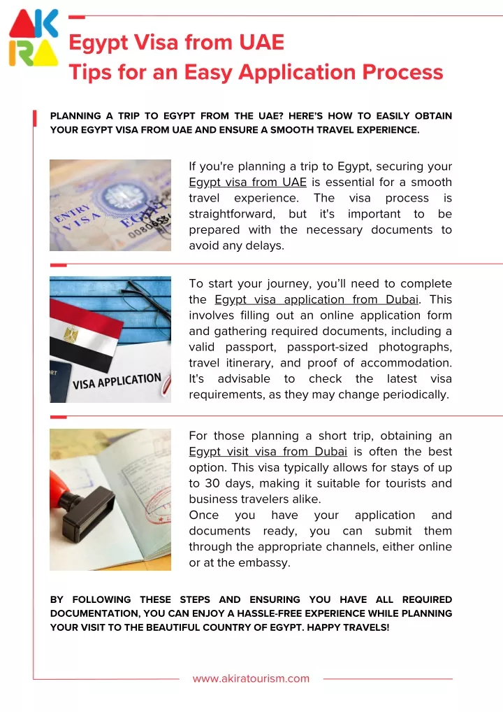 egypt visa from uae tips for an easy application