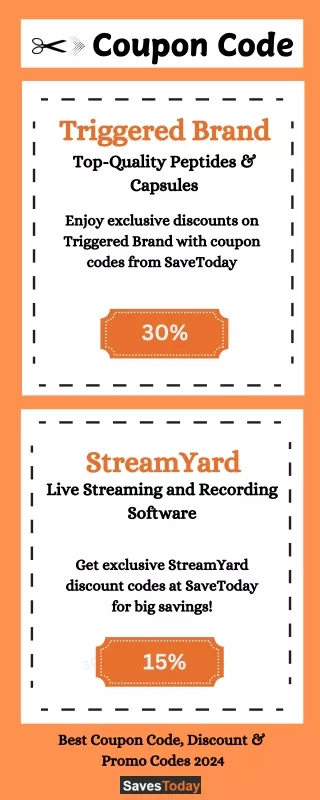 Best Coupon Code, Discount & Promo Codes 2024 – Save Big with SaveToday