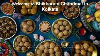 Bhikharam Chandmal in Kolkata