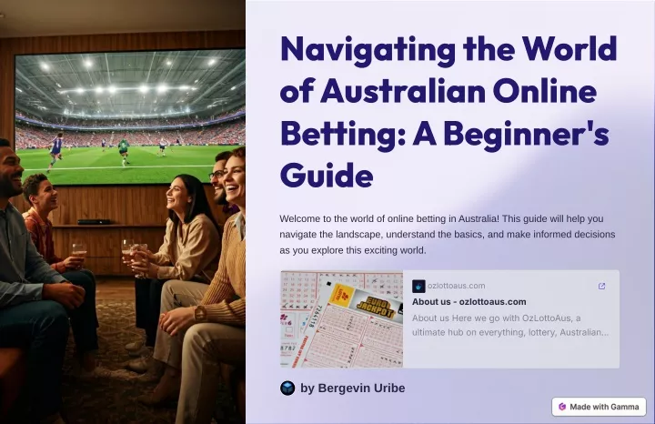 navigating the world of australian online betting