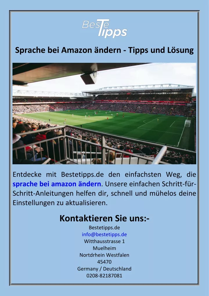 sprache bei amazon ndern tipps und l sung