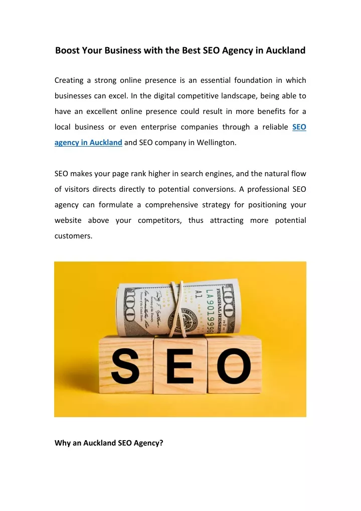 boost your business with the best seo agency