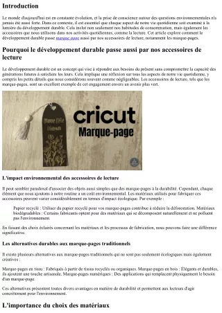 “Pourquoi le développement durable passe aussi par nos accessoires de lecture”