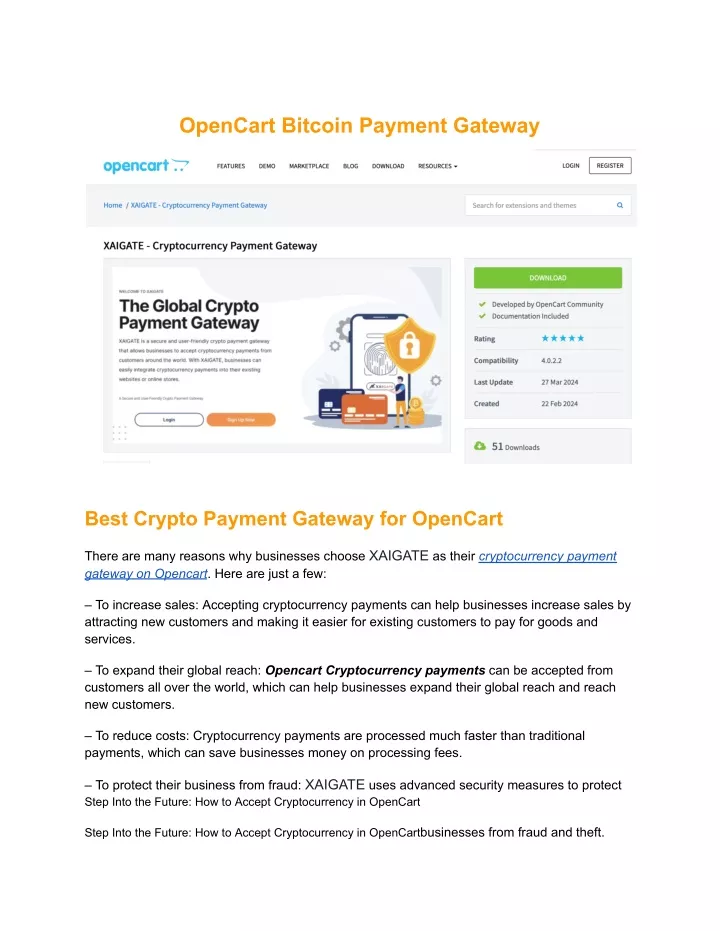 opencart bitcoin payment gateway