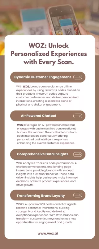 woz unlock personalized experiences with every