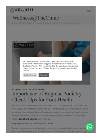 Importance of Regular Podiatry Check-Ups for Foot Health