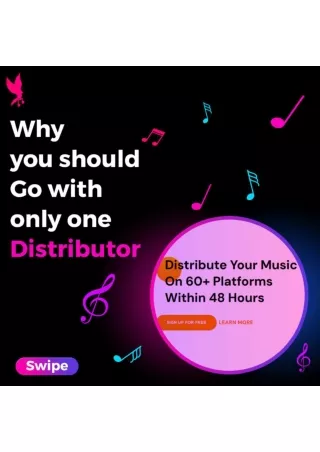 Why Shoul you go with only one distributor
