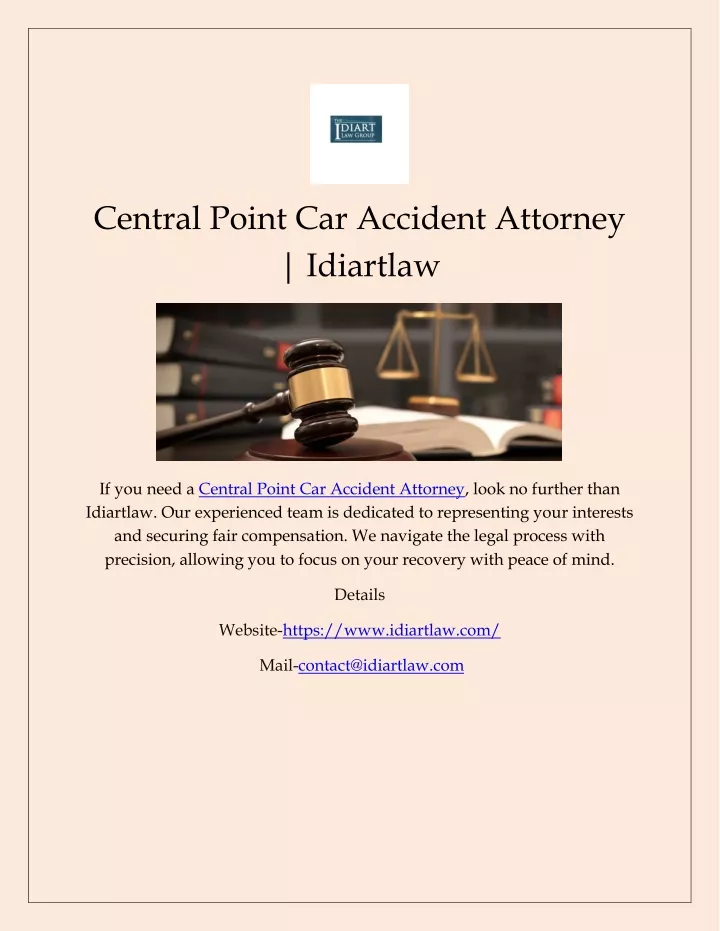 central point car accident attorney idiartlaw