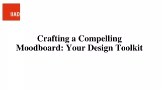 Interior design degree