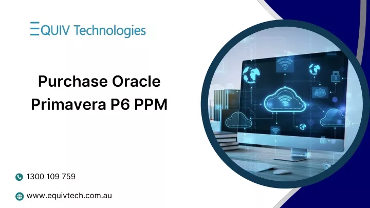 purchase oracle primavera p6 ppm