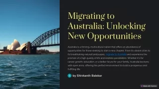 migrating to australia unlocking new opportunities