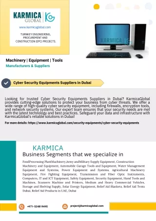 Cyber Security Equipments Suppliers in Dubai.pdf