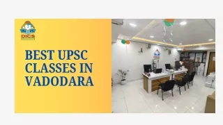 BEST UPSC CLASSES IN VADODARA