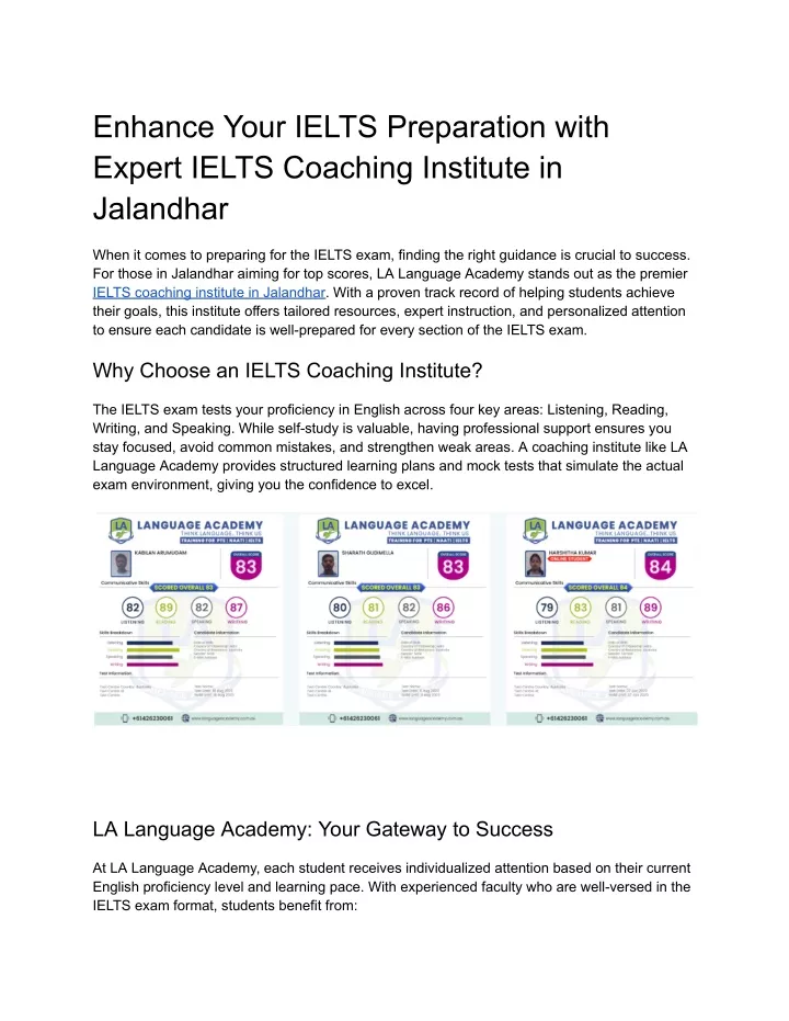 enhance your ielts preparation with expert ielts