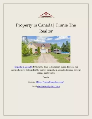 Property in Canada