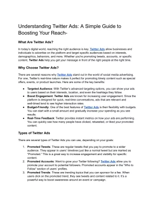 understanding twitter ads a simple guide