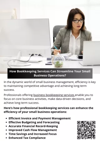 how bookkeeping services can streamline your